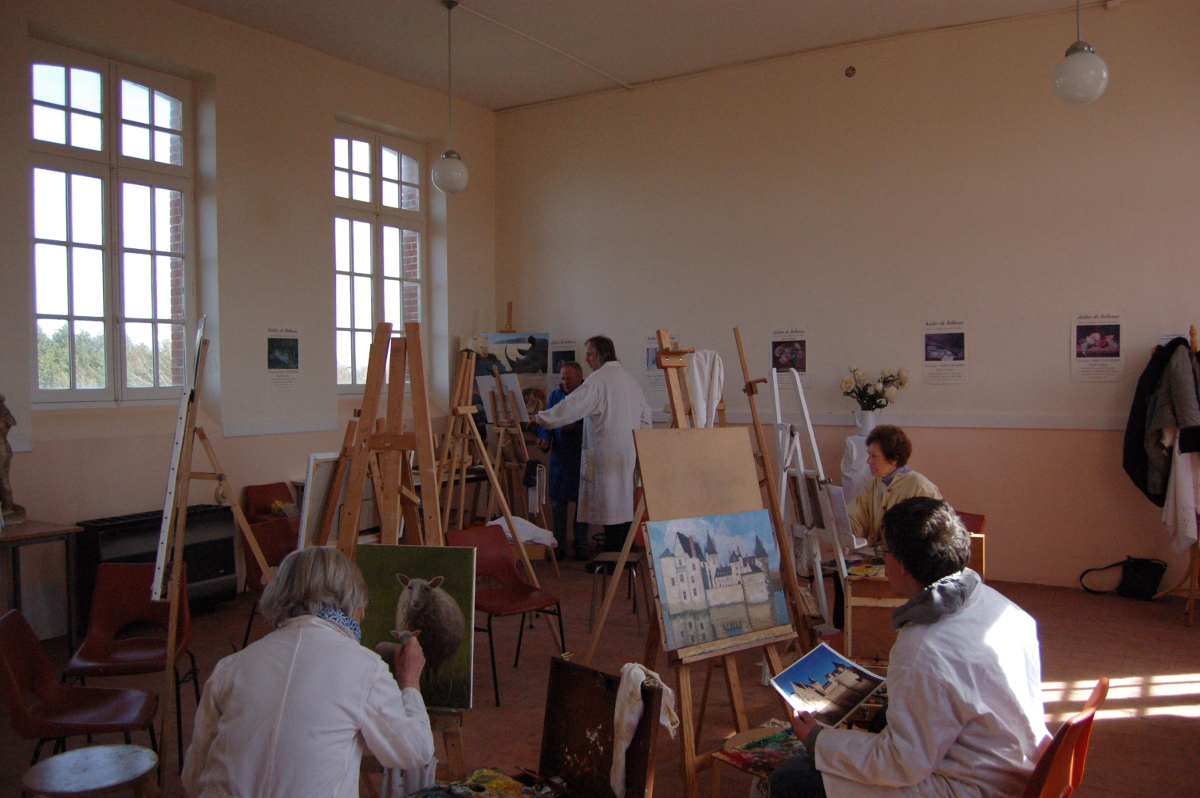 Nicolas Mécheriki donnes des cours et stages de peinture et dessin